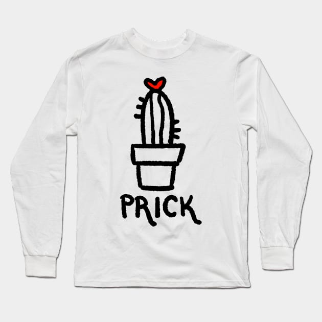 Prick Long Sleeve T-Shirt by GameQuacks